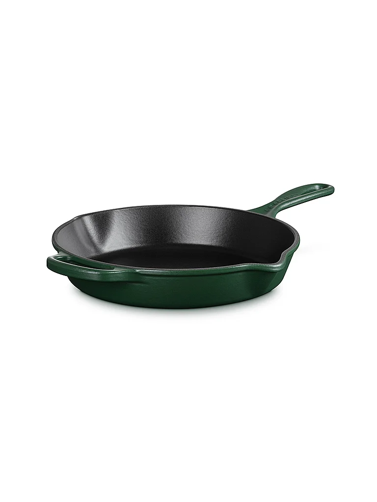 LE CREUSET Poêle à frire et de service SIGNATURE 26cm/2l Foret/GD vert foncé